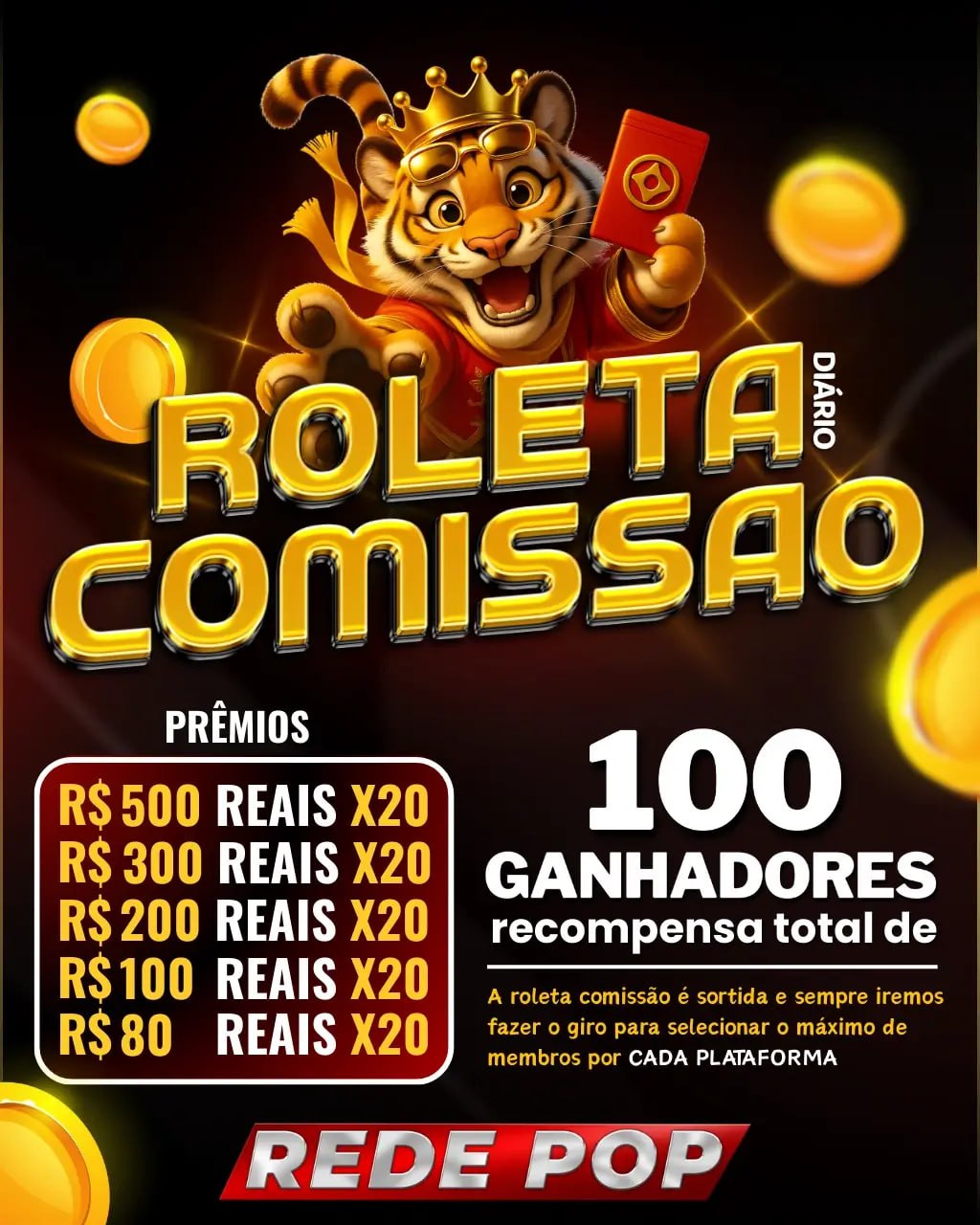Roleta Comissão
